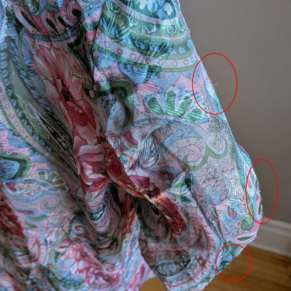 Vintage 90s Victoria's Secret Nightgown Gold Label Coquette Lingerie Size M/L - Picture 7 of 11